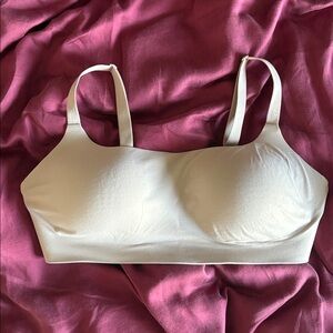 Aerie Light Beige Seamless Bra